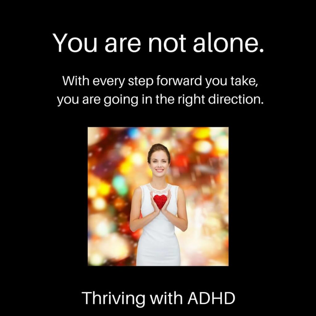 You are not alone | Thriving with ADHD