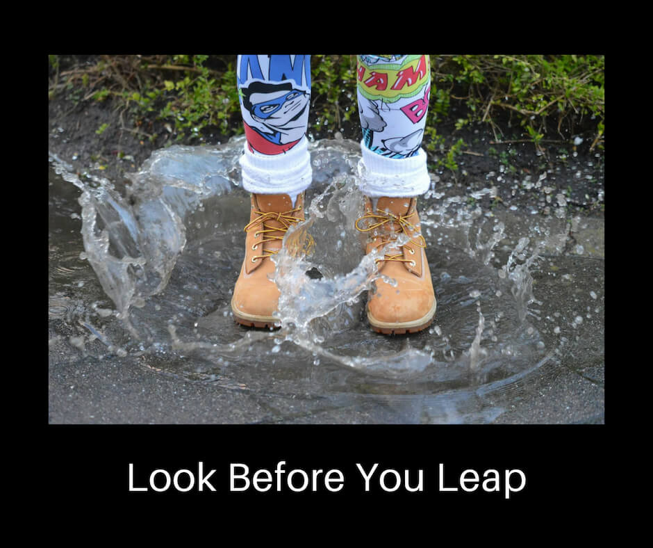 Look Before You Leap | Thriving with ADHD