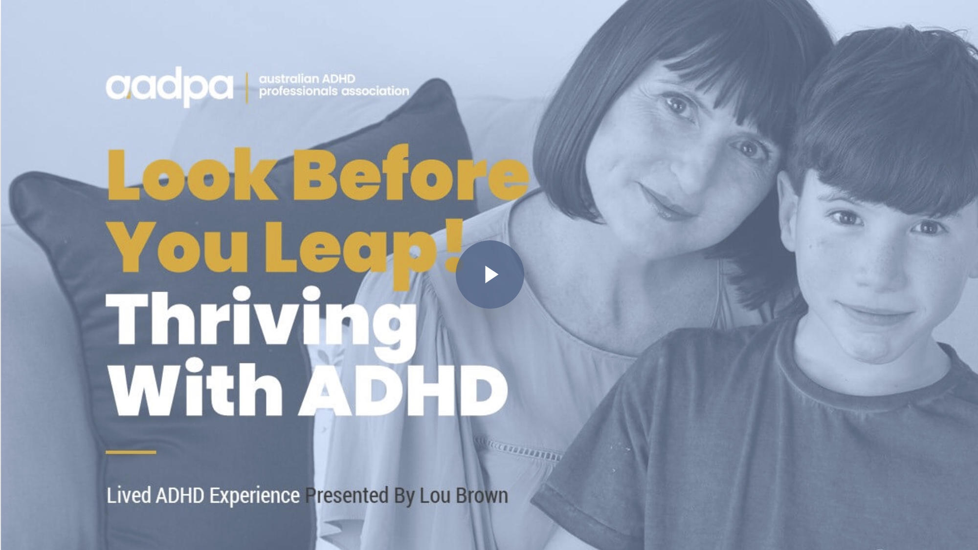 AADPA presentation - Look Before You Leap - Lou Brown